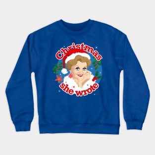 Christmas she wrote Crewneck Sweatshirt